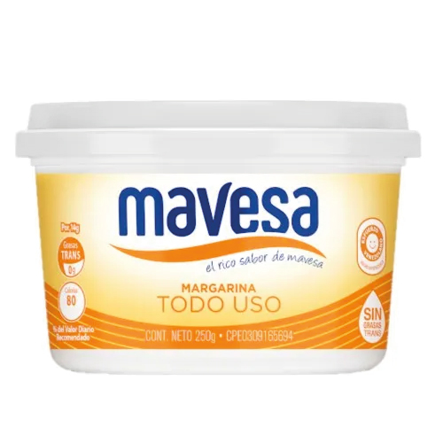 MARGARINA MAVESA 250 GR (E)