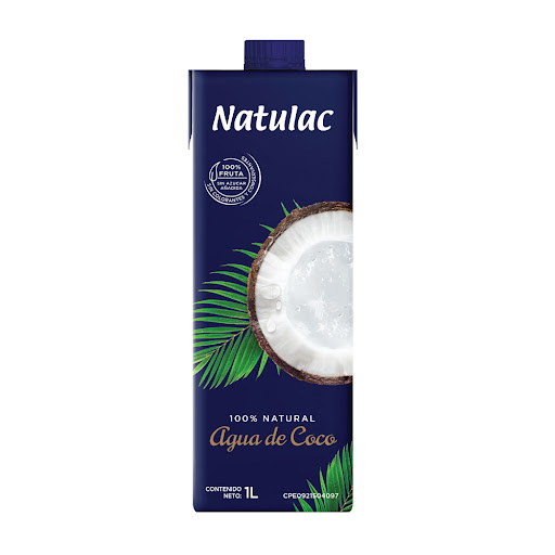 AGUA DE COCO 100% NATURAL NATULAC 1LT