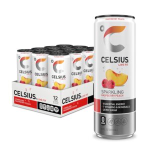 CELSIUS SPARKLING RASPBERRY 355ML