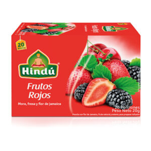 INFUSION FRUTOS ROJOS 40 GR 20 UND.