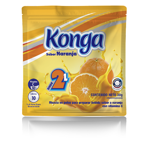 KONGA NARANJA 30GR