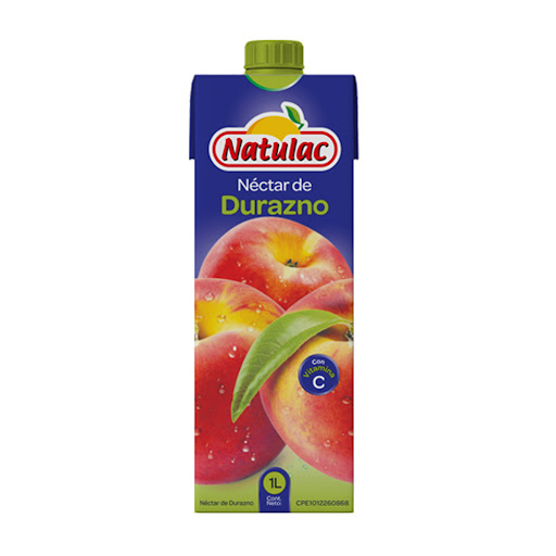 NECTAR DE DURAZNO S/AZUCAR NATULAC 1LT