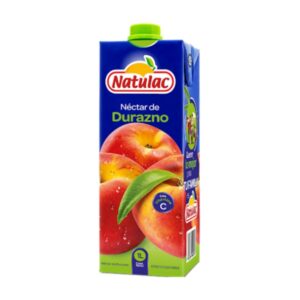 NECTAR DURAZNO VIDRIO NATULAC 1L