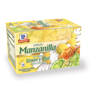 TE DE MANZANILLA CON LIMON Y MIEL 20 UND