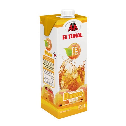 TE FRIO DURAZNO UHT EL TUNAL 1L