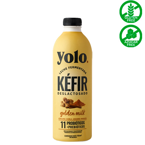 YOGURT YOLO KEFIR GOLDEN MILK 750ML